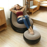 Sillon Inflable Puff Reclinable Con Envio Gratis!!!