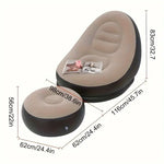 Sillon Inflable Puff Reclinable Con Envio Gratis!!!