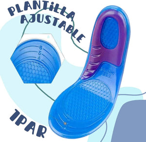 Plantilla silicona ortopedica unisex con envio gratis!!!