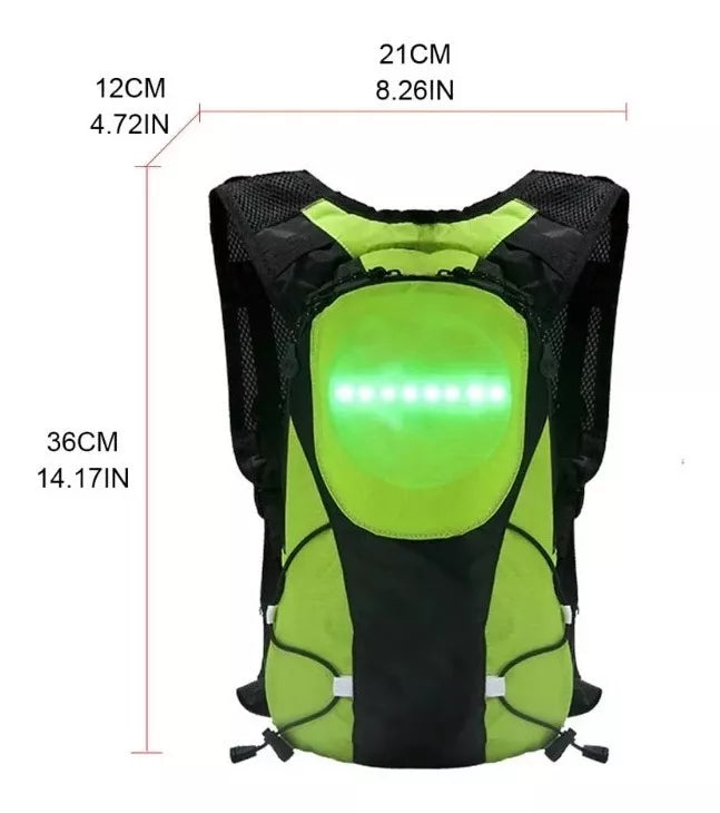 Morral para Ciclismo con Luces  direccionales para Bicicletas con envio gratis!!!